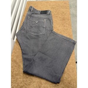 Armani Jeans Men's Slim Straight Jeans in Faded Gray